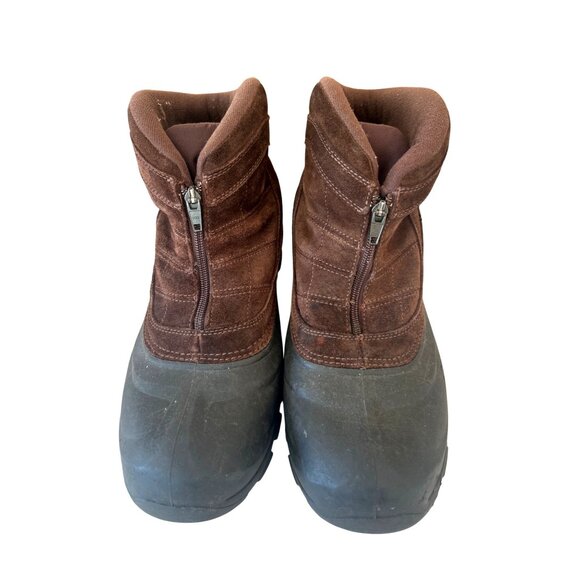 Sorel Cold Mountain Zip Boots Men’s 12 Waterproof Suede Thinsulate Winter Snow - Picture 3 of 10